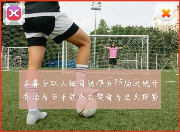 本赛季双人组同场得分25场次统计乔治与马卡领先东契奇与里夫斯紧随其后